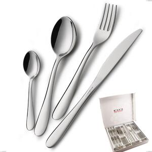 Cofanetto 24 pezzi Segno, Acciaio inox 18/10 (AISI304), spessore 1.8 mm