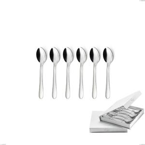 Confezione a libro 6 pezzi cucchiaini caff� Segno, Acciaio inox 18/10 (AISI304), spessore 1.8 mm- posate