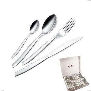 Cofanetto 24 pezzi Shark, coltelli bistecca Acciaio inox 18/C (AISI430), spessore 2.00 mm inox lucido