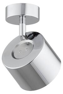 Faretto da soffitto Chloe, orientabile, 1 luce, acciaio cromato Chloe Argon, dimmerabile, Cromo / Argento, Soggiorno / Sala da pranzo, Metallo, Moderno, Faretto