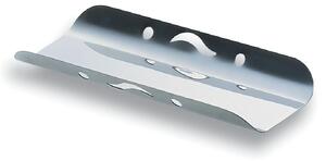 Porta grissini in acciaio inox Dimensioni 26x11xh 2,5 cm Linea Traforati in acciaio inox Lucido