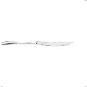Coltello da tavola VANITY in acciaio 18.10 AISI430 , spessore 8 mm , Lunghezza 246 mm manico in acciaio lucido lavabili in lavastoviglie