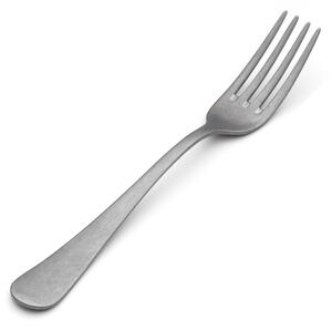 Forchetta da Tavola Milano Retr� in acciaio inox 18/10 lucidatura opaca 2,5 mm di spessore, Lunghezza 205 mm