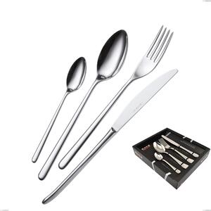 Confezione vetrina 24 pezzi Venice, Acciaio inox 18/10 (AISI304), spessore 4.00 mm