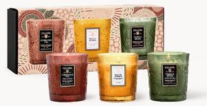 Set di 3 candele profumate fatte a mano Fragrant Foliage Demi