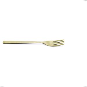 Forchetta frutta Venice Tin Gold, Acciaio Inox 18-10 trattamento pvd oro, spessore 4 mm, lunghezza 200 mm