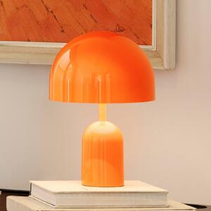 Tom Dixon Lampada da tavolo ricaricabile BELL PORTABLE, rossa, 28 cm IP44 dimmerabile, Rosso, Soggiorno / Sala da pranzo, Plastica, Design