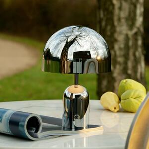 Tom Dixon Lampada da tavolo di design Beat, dimmerabile, Alluminio / Grigio / Zincato, Soggiorno / Sala da pranzo, Alluminio, Design, Lampada da tavolo