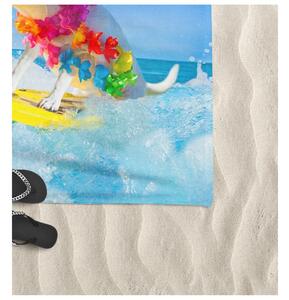 TELO MARE in spugna SURF MANIA misura grande cm. 90 X 170