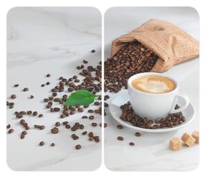 Coperchi per stufe in vetro temperato in set da 2 52x30 cm Café Aromatica - Maximex