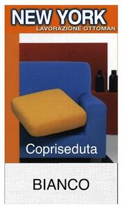 COPRISEDUTA NEW YORK BIANCO copriseduta 1posto 60x60