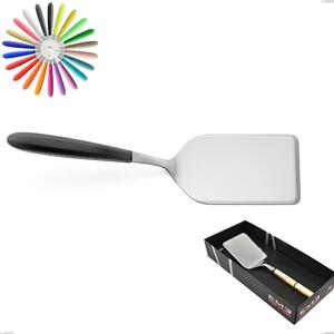 Confezione vetrina 1 pezzo pala lasagne vero, acciaio 18/0 aisi 430 nichel free manici abs acrilico