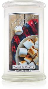 Kringle Candle Warm & Toasty candela profumata 624 g