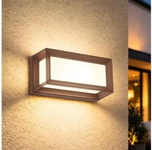 Brilagi - Applique da esterno PARKER LED/12W/230V 3000/4500/6000K marrone IP44