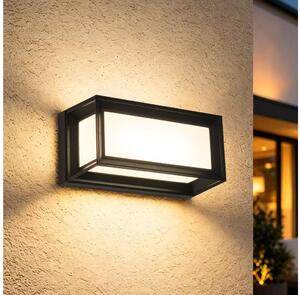Brilagi - PARKER Applique da parete LED 12W 230V 3000/4500/6000K, nero, IP44