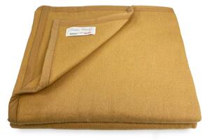 COPERTA IGNIFUGA SPRING antifiamma Peso Medio 1.0 ANTIFUOCO CLASSE 1  omologata MADE in ITALY Nocciola 1 PIAZZA