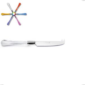 Coltello formaggio Zaffiro, (acciaio 18.10 aisi304), manico in metacrilato