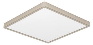 Eglo 901422-LED RGBW Plafoniera dimmerabile fumé FUEVA-Z LED/17,8W/230V 39x39cm IP44 cromato