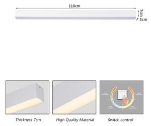 Brilagi - Plafoniera LED da bagno SLEEKLINE LED/40W/230V bianca IP44