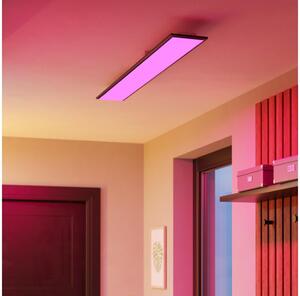 Eglo 901511-LED RGBW Pannello a montaggio superficiale MORADILLO-Z LED/28W/230V 120x15 cm nero