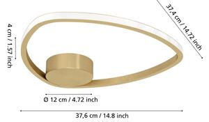Eglo 902149 - Plafoniera LED MOSCHELLA LED/9,7W/230V dorata