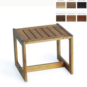 Tavolinetto basso multiuso in legno di frassino Dimensioni 42x49x40 cm -peso 4,5 kg
