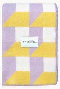 Coperta in lana Cubics