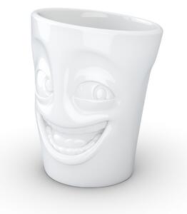 Tassen By Fiftyeight Products Mug Scherzoso 3D in Porcellana 350 ml con Manico