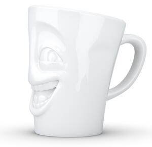 Tassen By Fiftyeight Products Mug Scherzoso 3D in Porcellana 350 ml con Manico