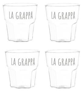 Set di 4 Bicchierini in vetro La Grappa - Simple Day