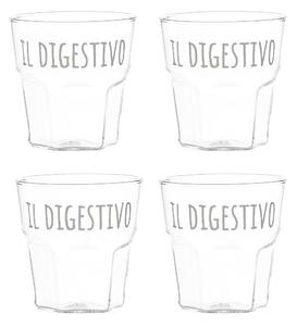 Set di 4 Bicchierini in vetro Il Digestivo - Simple Day