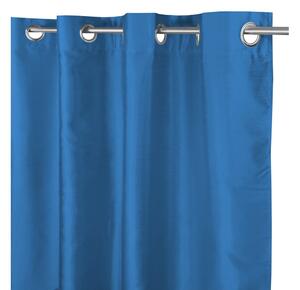 TENDA SHAY in tinta unita AZZURRO AVIO cm.140X290 CONFEZIONATA
