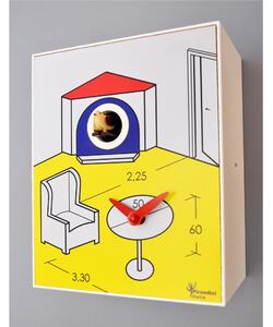 Orologio da Parete Cuc�, ARCHI 16,5x10xh20 cm design Ezio Pescatori