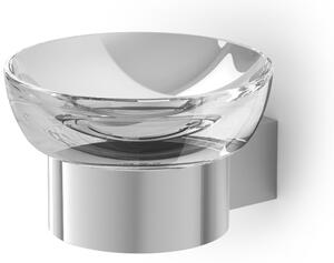 Portasapone sospeso in Acciaio inox AISI 304 La Piana 13x13,5xh 8,4 cm design stile moderno finitura inox lucido