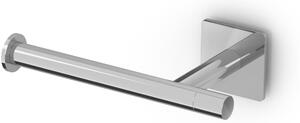 Portarotolo di carta igienica Oslo Square dimensioni 14,8x9,5xh4,6 cm stile minimale alluminio verniciato a polvere