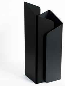 Portaombrelli in Lamiera di Acciaio LABERINT Dimensioni 22X22xh 60 cm - peso 6,5 kg colore Nero