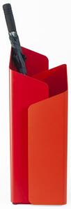 Portaombrelli in Lamiera di Acciaio LABERINT Dimensioni 22X22xh 60 cm - peso 6,5 kg colore Rosso