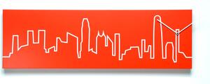 Orologio parete Skyline Hong Kong