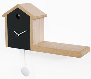 Orologio a Pendolo My House 40x10xh30cm in legno chiaro