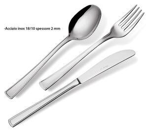 Servizio posate 24 Pezzi AMBASSADOR inox 18/10 Lucidato a specchio 2 mm