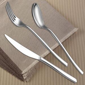 Servizio Posate CELINE 24 pezzi acciaio inox 1810 Finitura LUCIDA spessore 4.5 mm in scatola EME