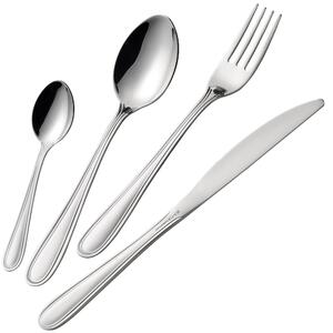 Servizio Posate 24 pezzi CITY in acciaio inox 1810 lucidato a specchio spessore 1.8 mm EME