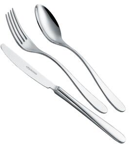 Servizio Posate 900 24 pezzi acciaio inox 1810 Lucidato a Specchio spessore 3.0 mm in astuccio regalo EME