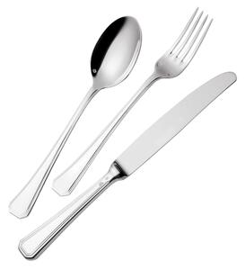 Servizio Posate 24 Pezzi SAVOIA ARGENTATO Acciaio Argento 8 micron