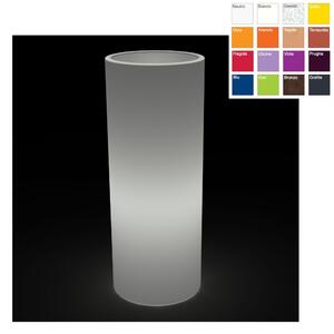 Vaso Porta vaso, BAROCCO in polietilene 35xh40cm Modello Ionico spessore 2 mm colore trasparente