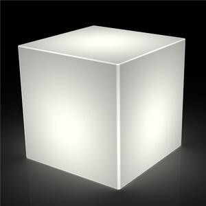 Espositore, tavolo, seduta in polietilene 15x15x15 cm Icekub colore trasparente multicolor