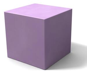 Espositore, tavolo, seduta in polietilene 35x35x35 cm Icekub glicine