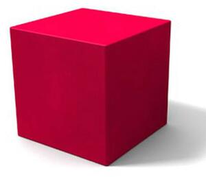 Espositore, tavolo, seduta in polietilene 35x35x35 cm Icekub fragola