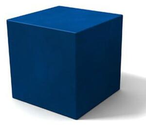 Espositore, tavolo, seduta in polietilene 35x35x35 cm Icekub blu