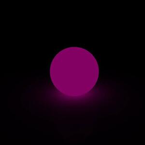 Lampada Sfera MOON per interno esterno 30cm colore Viola lampada acquistabile separatamente